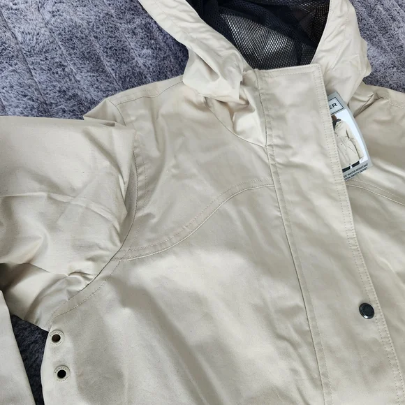 Hunter Women's Rain Jacket Tan Color - Picture 4 of 8